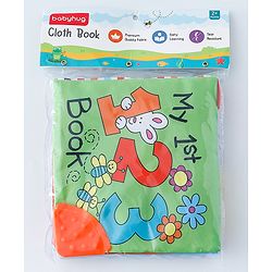 Babyhug My 1st Number Cloth Book - English