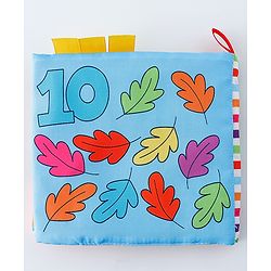 Babyhug My 1st Number Cloth Book - English
