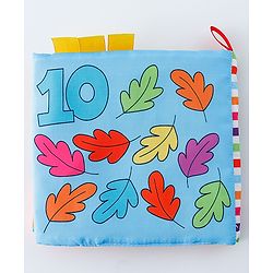 Babyhug My 1st Number Cloth Book - English