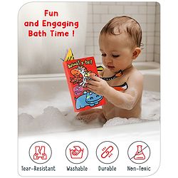 Babyhug Animal Tail Cloth Book - English