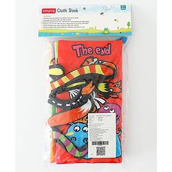 Babyhug Animal Tail Cloth Book - English