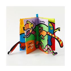 Babyhug Animal Tail Cloth Book - English