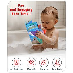 Babyhug Animal Tail Cloth Book - English