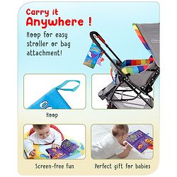 Babyhug Animal Tail Cloth Book - English