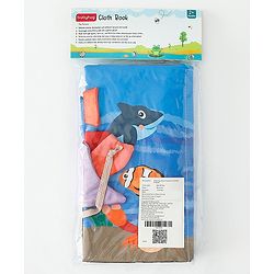 Babyhug Animal Tail Cloth Book - English