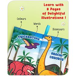Babyhug Animal Tail Cloth Book - English