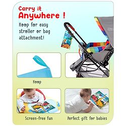 Babyhug Animal Tail Cloth Book - English