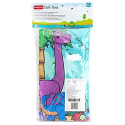 Babyhug Animal Tail Cloth Book - English