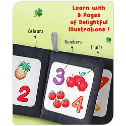 Babyhug My 1st Number Cloth Book - English