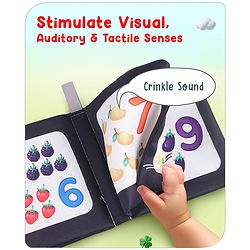 Babyhug My 1st Number Cloth Book - English