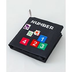 Babyhug My 1st Number Cloth Book - English