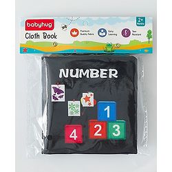 Babyhug My 1st Number Cloth Book - English