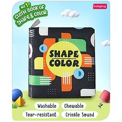 Babyhug My 1st Number Cloth Book - English