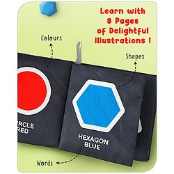 Babyhug My 1st Number Cloth Book - English