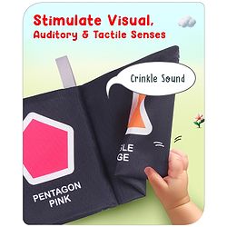 Babyhug My 1st Number Cloth Book - English