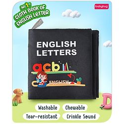 Babyhug My 1st Number Cloth Book - English