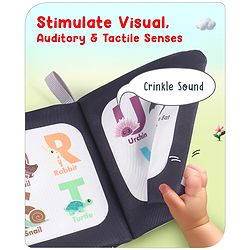 Babyhug My 1st Number Cloth Book - English