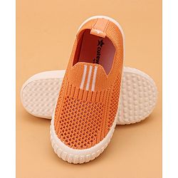 Cute Walk by Babyhug Solid Slip-on Casual Shoes - Orange