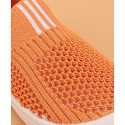 Cute Walk by Babyhug Solid Slip-on Casual Shoes - Orange