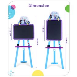 Babyhug Disney Frozen 8 In 1 Easel Board - Multicolor