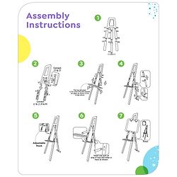 Babyhug Disney Frozen 8 In 1 Easel Board - Multicolor