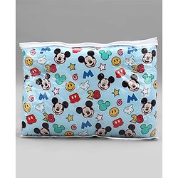 Babyhug Disney Bedding Set Smiley Mickey Mouse Print - Blue