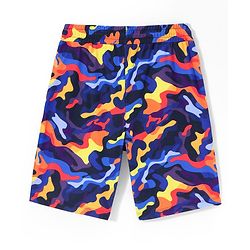 Pine Active Super Stretch Athletic Graphics Shorts - Multicolor