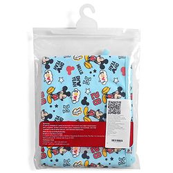 Babyhug Disney Diaper Changing Mat and Bed Protector Cool Mickey Print-  Blue
