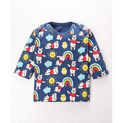 Babyhug Disney Premium Gift Set with Winnie The Pooh Print Navy Blue & Red - Pack of 7
