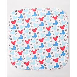 Babyhug Disney Premium 100% Cotton Clothing Gift Set with Winnie The Pooh Print Navy Blue & Red - Pack of 7