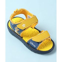 Cute Walk by Babyhug Disney Sandals with Velcro Closure Lion King Print -  Yellow