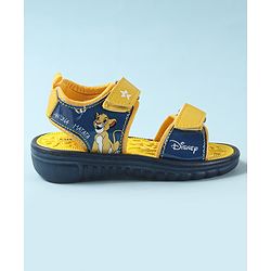 Cute Walk by Babyhug Disney Sandals with Velcro Closure Lion King Print -  Yellow