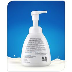 Babyhug Milky Face & Body Foam Wash - 200 ml, Extra mild and gentle, Soft & Nourishing Lather, Tear Free