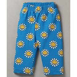 Babyhug Cotton Woven Full Sleeves Night Suit Dino Print - Blue
