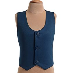 Babyhug Woven Full Sleeves Solid Colour 4 Piece Party Suit - Navy Blue