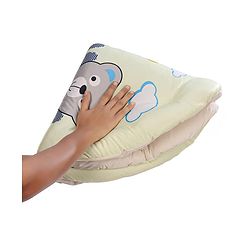 Babyhug Play Gym with Hanging Toys|Elephant on Air Balloon Theme Soft Activity Play Mat|Portable & Easy to Carry with Detachable Toys|2+ Months|Motor Skill Development |Ideal for gifting|BIS