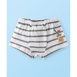 Babyhug Disney Lycra Knit Briefs with The Lion King Graphics Pack Of 3 - Yellow Grey & Olive Green