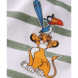 Babyhug Disney Lycra Knit Briefs with The Lion King Graphics Pack Of 3 - Yellow Grey & Olive Green