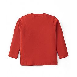 Babyhug Disney Single Jersey Knit Full Sleeves T-Shirts Lion King Graphics Pack of 3 - Beige Red & Yellow
