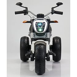 Babyhug Super Harley Kids Three Wheel Battery Operated Ride on Bike With Music & Lights - Red