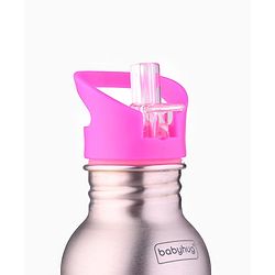 Babyhug Unicorn Theme Stainless Steel Color Changing Magic Bottle Pink |Leak Resistant|BPA Free|Rust Proof|600 ml