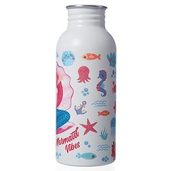 Babyhug Unicorn Theme Stainless Steel Color Changing Magic Bottle Pink |Leak Resistant|BPA Free|Rust Proof|600 ml