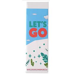 Babyhug Panda Theme Stainless Steel Color Changing Magic Bottle White|Leak Resistant|BPA Free|Rust Proof|600 ml