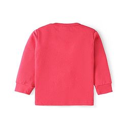 Babyhug Full Sleeves Solid Colour Thermal Pullover Vests & Pant Set - Red