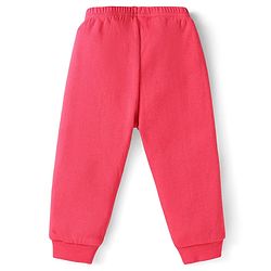Babyhug Full Sleeves Solid Colour Thermal Pullover Vests & Pant Set - Red