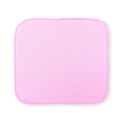 Babyhug Cotton Knit Hand & Face Towels Pack of 6- Baby Pink & Dark Pink