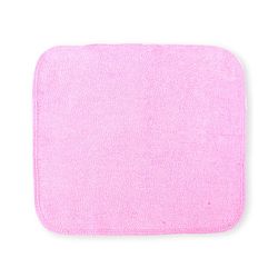 Babyhug Cotton Knit Hand & Face Towels Pack of 6- Baby Pink & Dark Pink
