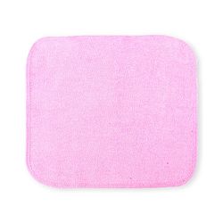 Babyhug Cotton Knit Hand & Face Towels Pack of 6- Baby Pink & Dark Pink