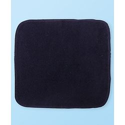 Babyhug Cotton Knit Hand & Face Towels With Polka Dot Print Pack of 6- Navy Blue & White