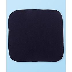 Babyhug Cotton Knit Hand & Face Towels With Polka Dot Print Pack of 6- Navy Blue & White